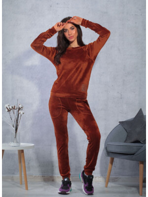 Купить Велюровый костюм женский LINGERIE 170052 в Украина в Lingerie.ua - Одяг для дому та відпочинку, Фото 29