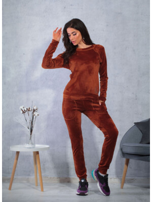 Купить Велюровый костюм женский LINGERIE 170052 в Украина в Lingerie.ua - Одяг для дому та відпочинку, Фото 18