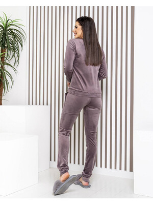 Купить Велюровый костюм женский LINGERIE 170052 в Украина в Lingerie.ua - Одяг для дому та відпочинку, Фото 9