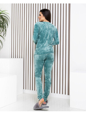 Купить Велюровый костюм женский LINGERIE 170052 в Украина в Lingerie.ua - Одяг для дому та відпочинку, Фото 10