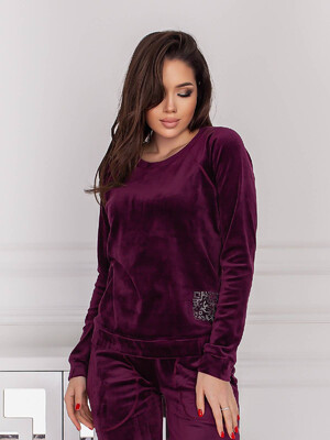 Купить Велюровый костюм женский LINGERIE 170052 в Украина в Lingerie.ua - Одяг для дому та відпочинку, Фото 15