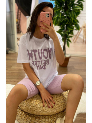 Купить Костюм  ADROM 3406 футболка и треки из хлопкового трикотажа в Украина в Lingerie.ua - Одяг для дому та відпочинку, Фото 1