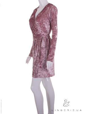 Купить Сукня на запах із довгим рукавом LINGERIE 170175 в Украина в Lingerie.ua - Одяг для дому та відпочинку, Фото 3