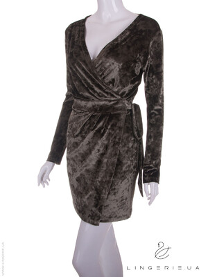 Купить Сукня на запах із довгим рукавом LINGERIE 170175 в Украина в Lingerie.ua - Одяг для дому та відпочинку, Фото 4