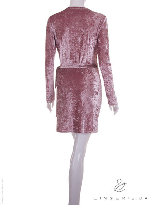 Купить Сукня на запах із довгим рукавом LINGERIE 170175 в Украина в Lingerie.ua - Одяг для дому та відпочинку, Фото 5