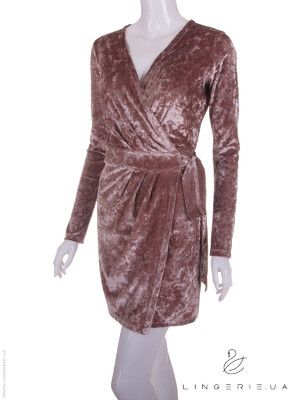 Купить Сукня на запах із довгим рукавом LINGERIE 170175 в Украина в Lingerie.ua - Одяг для дому та відпочинку, Фото 6