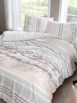 Купить Постельный комплект полуторный  TAC Ranforсe MELANIE 160*220 1 нав 50*70   в Украина в Lingerie.ua - Одяг для дому та відпочинку, Фото 1