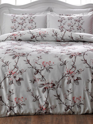 Купить Постельный комплект односпальный  TAC Saten Lotte в Украина в Lingerie.ua - Одяг для дому та відпочинку, Фото 1