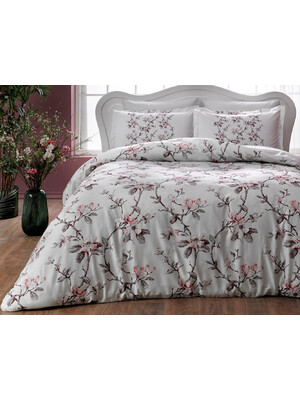 Купить Постельный комплект односпальный  TAC Saten Lotte в Украина в Lingerie.ua - Одяг для дому та відпочинку, Фото 2