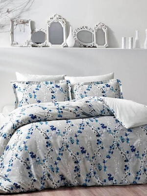 Купить Постельный комплект семейный TAC Digital Saten Deana  в Украина в Lingerie.ua - Одяг для дому та відпочинку, Фото 1