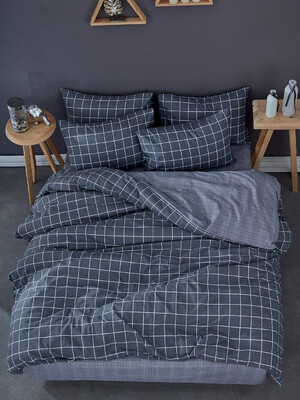 Полуторный комплект постельного белья BONJARDIN 16900 двусторонний