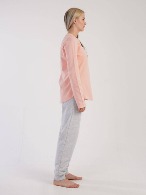 Купить Байковый комплект с длинным рукавом  VIENETTA 3041203414 в Украина в Lingerie.ua - Одяг для дому та відпочинку, Фото 4