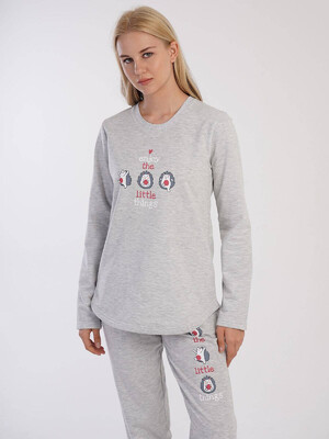 Купить Байковый комплект с длинным рукавом  VIENETTA 3041203414 в Украина в Lingerie.ua - Одяг для дому та відпочинку, Фото 7