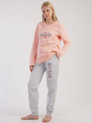 Купить Байковый комплект с длинным рукавом  VIENETTA 3041203414 в Украина в Lingerie.ua - Одяг для дому та відпочинку, Фото 8