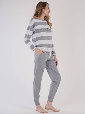 Купить Хлопковый комплект с брюками VIENETTA 3031550000 в Украина в Lingerie.ua - Одяг для дому та відпочинку, Фото 2