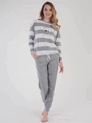 Купить Хлопковый комплект с брюками VIENETTA 3031550000 в Украина в Lingerie.ua - Одяг для дому та відпочинку, Фото 4