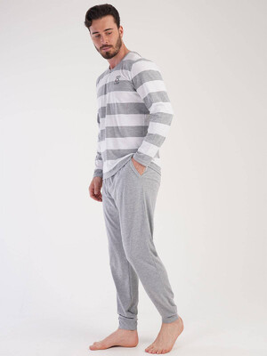 Купить Хлопковая пижама с  брюками VIENETTA MAN 3031570000 в Украина в Lingerie.ua - Одяг для дому та відпочинку, Фото 2