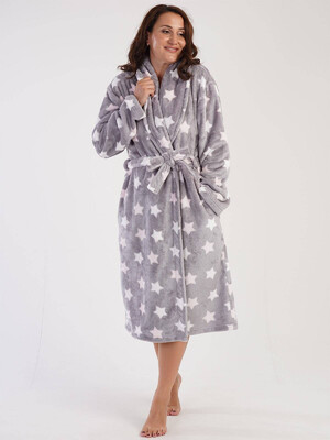 Купить Плюшевый теплый домашний халат VIENETTA 3040723983 в Украина в Lingerie.ua - Одяг для дому та відпочинку, Фото 4