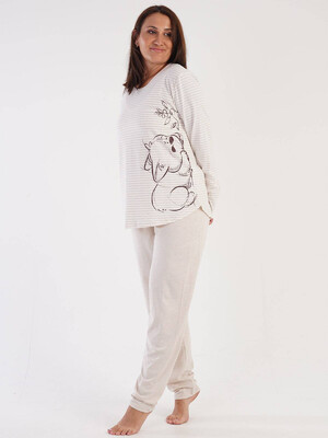 Купить Хлопковый домашний комплект большого размера VIENETTA 3032340000 в Украина в Lingerie.ua - Одяг для дому та відпочинку, Фото 5