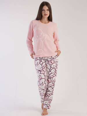 Купить Флисовый теплый домашний костюм VIENETTA 3040360274 в Украина в Lingerie.ua - Одяг для дому та відпочинку, Фото 5