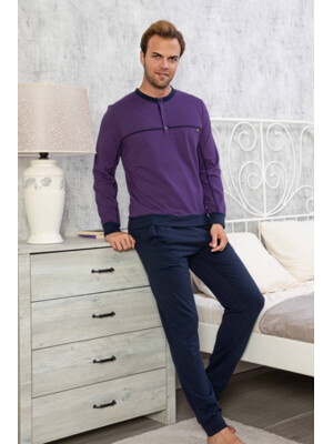 Купить Хлопковый домашний костюм с брюками HALLMARK U-39491 в Украина в Lingerie.ua - Одяг для дому та відпочинку, Фото 2