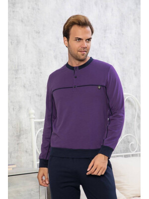 Купить Хлопковый домашний костюм с брюками HALLMARK U-39491 в Украина в Lingerie.ua - Одяг для дому та відпочинку, Фото 3