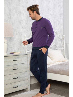 Купить Хлопковый домашний костюм с брюками HALLMARK U-39491 в Украина в Lingerie.ua - Одяг для дому та відпочинку, Фото 4