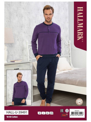 Купить Хлопковый домашний костюм с брюками HALLMARK U-39491 в Украина в Lingerie.ua - Одяг для дому та відпочинку, Фото 6