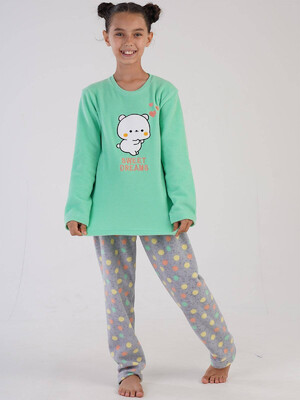 Купить Флисовая теплая пижама VIENETTA KIDS 3032500417 в Украина в Lingerie.ua - Одяг для дому та відпочинку, Фото 2