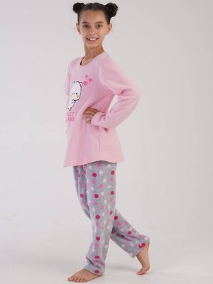 Купить Флисовая теплая пижама VIENETTA KIDS 3032500417 в Украина в Lingerie.ua - Одяг для дому та відпочинку, Фото 3