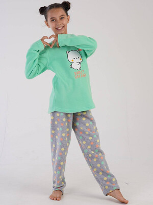 Купить Флисовая теплая пижама VIENETTA KIDS 3032500417 в Украина в Lingerie.ua - Одяг для дому та відпочинку, Фото 6