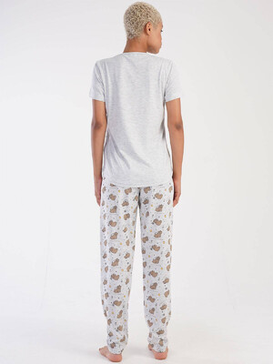 Купить Хлопковый комплект с длинным рукавом VIENETTA 3051790593 в Украина в Lingerie.ua - Одяг для дому та відпочинку, Фото 7