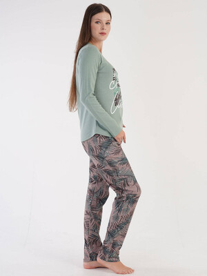 Купить Хлопковый комплект с длинным рукавом VIENETTA 3041450451 в Украина в Lingerie.ua - Одяг для дому та відпочинку, Фото 7