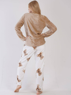 Купить Теплый домашний комплект из велсофта VIENETTA 3030620297 в Украина в Lingerie.ua - Одяг для дому та відпочинку, Фото 6