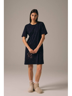 Купить Хлопковая туника с коротким рукавом HAYS 27456 в Украина в Lingerie.ua - Одяг для дому та відпочинку, Фото 12