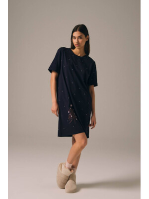 Купить Хлопковая туника с коротким рукавом HAYS 27456 в Украина в Lingerie.ua - Одяг для дому та відпочинку, Фото 10