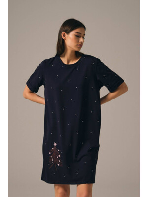 Купить Хлопковая туника с коротким рукавом HAYS 27456 в Украина в Lingerie.ua - Одяг для дому та відпочинку, Фото 8