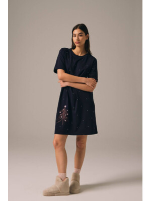 Купить Хлопковая туника с коротким рукавом HAYS 27456 в Украина в Lingerie.ua - Одяг для дому та відпочинку, Фото 5