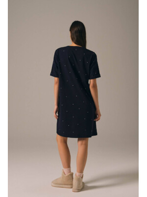 Купить Хлопковая туника с коротким рукавом HAYS 27456 в Украина в Lingerie.ua - Одяг для дому та відпочинку, Фото 4