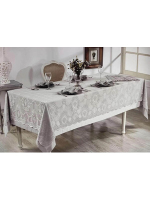 Купить Скатерть с кружевным полотном и салфетками   MAISON D`OR Marinella  в Украина в Lingerie.ua - Одяг для дому та відпочинку, Фото 3