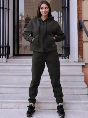 Купить Бавовняний теплий костюм із худі LINGERIE 170688 в Украина в Lingerie.ua - Одяг для дому та відпочинку, Фото 14