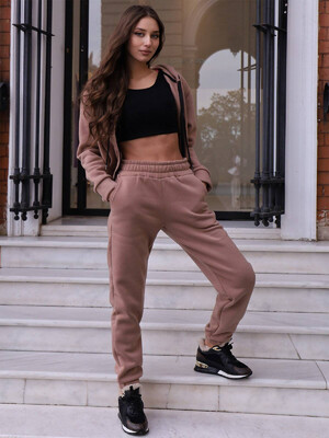 Купить Бавовняний теплий костюм із худі LINGERIE 170688 в Украина в Lingerie.ua - Одяг для дому та відпочинку, Фото 11