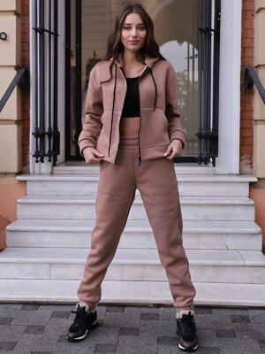 Купить Бавовняний теплий костюм із худі LINGERIE 170688 в Украина в Lingerie.ua - Одяг для дому та відпочинку, Фото 10