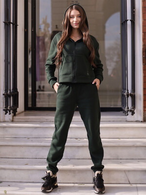 Купить Бавовняний теплий костюм із худі LINGERIE 170688 в Украина в Lingerie.ua - Одяг для дому та відпочинку, Фото 5