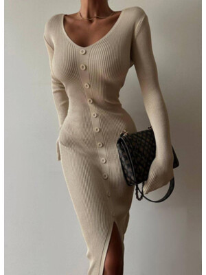 Купить ОПТОМ Платье облегающее с разрезом Little Secret 0334 в Украина в Lingerie.ua - Одяг для дому та відпочинку, Фото 1