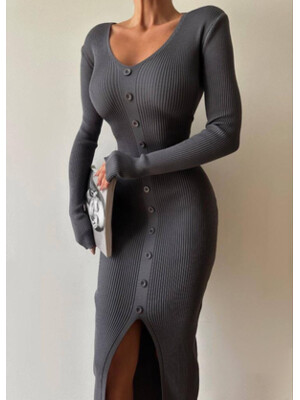 Купить ОПТОМ Платье облегающее с разрезом Little Secret 0334 в Украина в Lingerie.ua - Одяг для дому та відпочинку, Фото 2