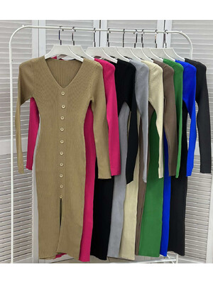 Купить ОПТОМ Платье облегающее с разрезом Little Secret 0334 в Украина в Lingerie.ua - Одяг для дому та відпочинку, Фото 5