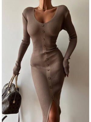 Купить ОПТОМ Платье облегающее с разрезом Little Secret 0334 в Украина в Lingerie.ua - Одяг для дому та відпочинку, Фото 6