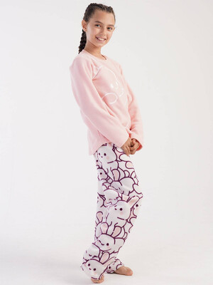 Купить Флисовая теплая пижама VIENETTA KIDS 3040370274 в Украина в Lingerie.ua - Одяг для дому та відпочинку, Фото 3