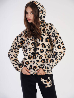 Купить Флисовый теплый костюм с капюшоном VIENETTA 3031650280 в Украина в Lingerie.ua - Одяг для дому та відпочинку, Фото 3